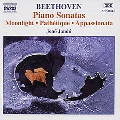 Jeno Jando - Piano Sonatas - Moonlight/Pathetique/Appassionata - BEETHOVEN