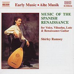 Shirley Rumsey - Music of the Spanish Renaissance CD