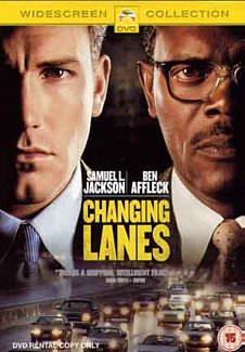 Changing Lanes 2002 DVD