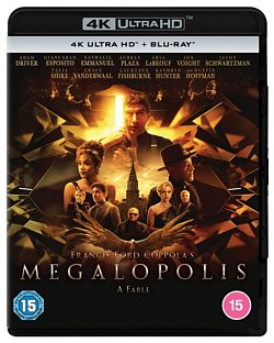 Megalopolis 2024 Blu-ray / 4K Ultra HD - Volume.ro
