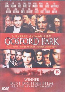 Gosford Park 2001 DVD