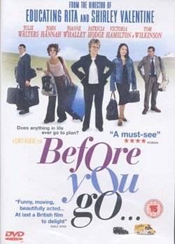 Before You Go 2001 DVD - Volume.ro