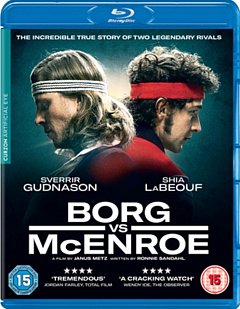 Borg Vs. McEnroe 2017 Blu-ray