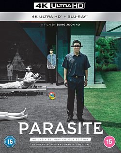 Parasite: Black and White Edition 2019 Blu-ray / 4K Ultra HD + Blu-ray - Volume.ro