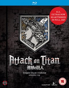 Attack On Titan: Complete Season One Collection 2013 Blu-ray