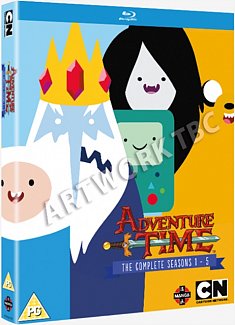 Adventure Time: The Complete Seasons 1-5 2012 Blu-ray / Box Set