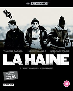 La Haine 1995 Blu-ray / 4K Ultra HD (Restored Edition with Book) - Volume.ro