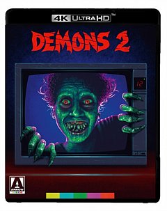 Demons 2 1987 Blu-ray / 4K Ultra HD + Blu-ray