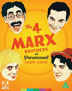 The 4 Marx Brothers at Paramount Blu-Ray