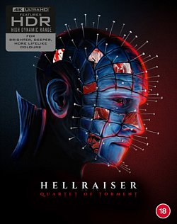 Hellraiser: Quartet of Torment 1996 Blu-ray / 4K Ultra HD Box Set with Book (Restored Limited Edition) - Volume.ro