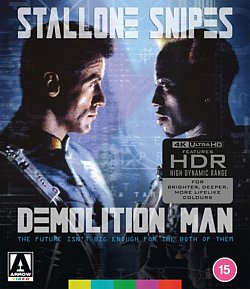 Demolition Man 1993 Blu-ray / 4K Ultra HD (Restored Limited Edition with Book) - Volume.ro