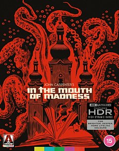 In the Mouth of Madness 1994 Blu-ray / 4K Ultra HD (Restored Limited Edition with Book)