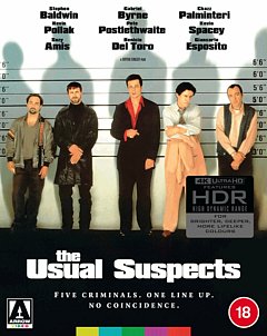 The Usual Suspects 1995 Blu-ray / 4K Ultra HD (Restored Limited Edition)