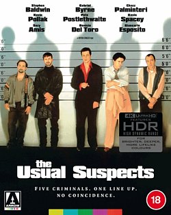 The Usual Suspects 1995 Blu-ray / 4K Ultra HD (Restored Limited Edition) - Volume.ro