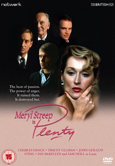 Plenty 1985 DVD