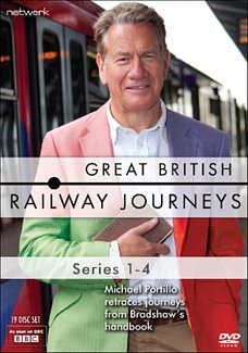 Great British Railway Journeys: Series 1-4 2010 DVD / Box Set