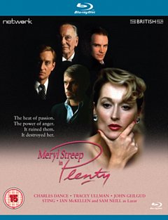 Plenty 1985 Blu-ray