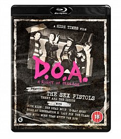 D.O.A.: A Right of Passage 1981 Blu-ray / with DVD - Double Play