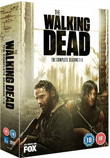The Walking Dead: The Complete Seasons 1-5 2015 DVD / Box Set