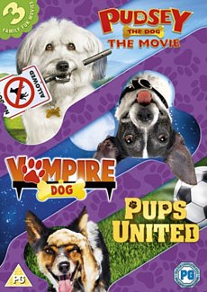 Pudsey the Dog Movie/Pups United/Vampire Dog 2015 DVD