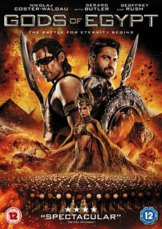 Gods of Egypt 2016 DVD