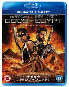 Gods of Egypt 2016 Blu-ray / 3D Edition with 2D Edition