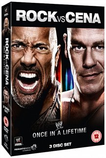 WWE: Rock Vs Cena - Once in a Lifetime 2012 DVD / Box Set