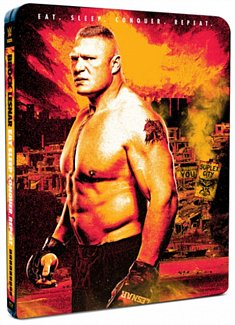 WWE: Brock Lesnar - Eat. Sleep. Conquer. Repeat. 2016 Blu-ray / Steel Book
