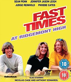 Fast Times at Ridgemont High 1982 DVD