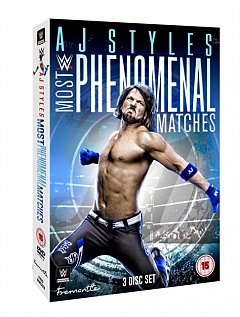 WWE: AJ Styles - Most Phenomenal Matches 2018 DVD