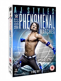 WWE: AJ Styles - Most Phenomenal Matches 2018 DVD - Volume.ro