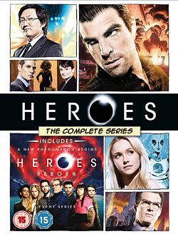 Heroes: Seasons 1-4/Heroes Reborn 2016 DVD / Box Set - Volume.ro