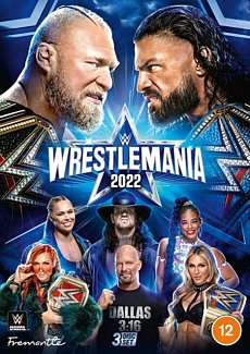 WWE: Wrestlemania 38 2022 DVD / Box Set