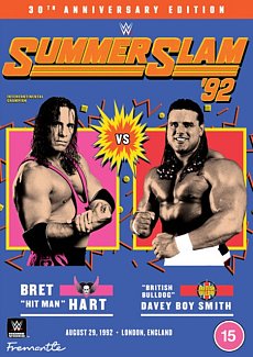 WWE: Summerslam '92 1992 DVD / 30th Anniversary Edition