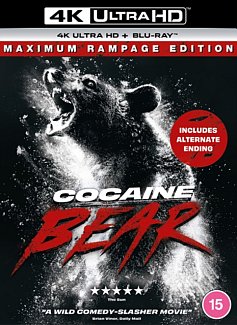 Cocaine Bear 2023 Blu-ray / 4K Ultra HD + Blu-ray