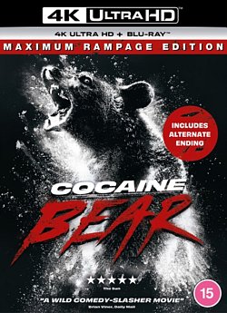 Cocaine Bear 2023 Blu-ray / 4K Ultra HD + Blu-ray - Volume.ro