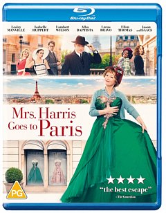 Mrs. Harris Goes to Paris 2022 Blu-ray