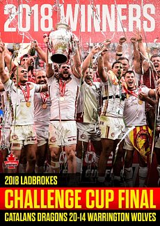 2018 Ladbrokes Challenge Cup Final - Catalans Dragons V... 2018 DVD
