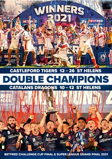 Double Champions: Betfred Challenge Cup Final & Super League 2021 2021 DVD