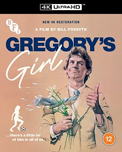 Gregory's Girl 1981 Blu-ray / 4K Ultra HD (Restored - Limited Edition)