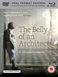 The Belly of an Architect 1987 DVD / with Blu-ray - Double Play