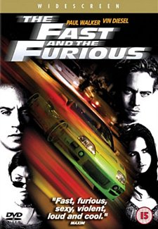 Fast and Furious 1 - The Fast And The Furious DVD