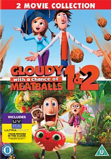 Cloudy With a Chance of Meatballs 1 and 2 2013 DVD