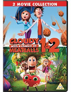 Cloudy With a Chance of Meatballs 1 and 2 2013 DVD
