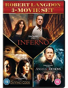 The Da Vinci Code/Angels and Demons/Inferno 2016 DVD / Box Set