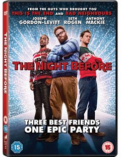 The Night Before 2015 DVD