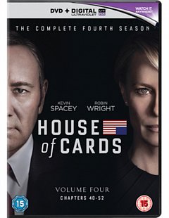 House of Cards: The Complete Fourth Season 2016 DVD / Red Tag