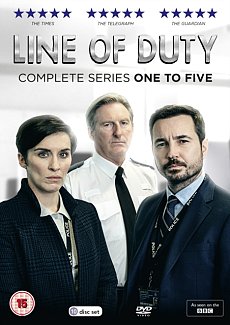 Line of Duty: Complete Series One to Five 2019 DVD / Box Set