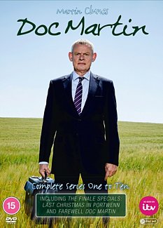 Doc Martin: Complete Series 1-10 (With Finale Specials) 2022 DVD / Box Set