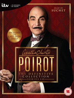 Agatha Christie's Poirot: The Definitive Collection - Series 1-13 2013 DVD / Box Set - Volume.ro